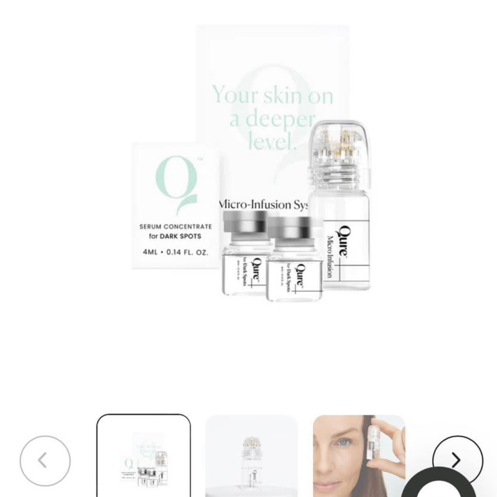 Qure White Micro-Infusion Serum System